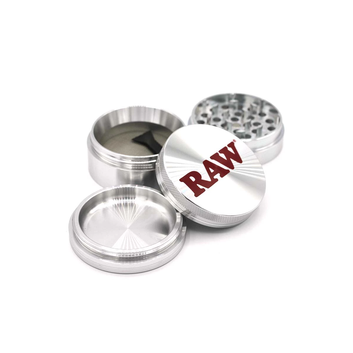 RAW Grinder Aluminium 4-teilig Ø 56 mm