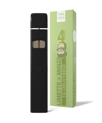 4Twenty 35 % 10-OH Einweg Vape Limette Minze