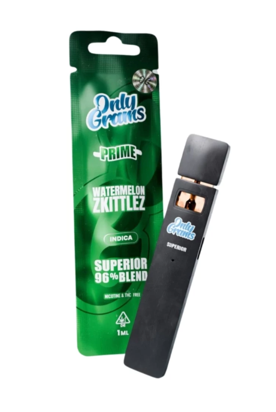 OnlyGrams 10-OH 96% Einweg Vape (Prime) - Watermelon Zkittlez